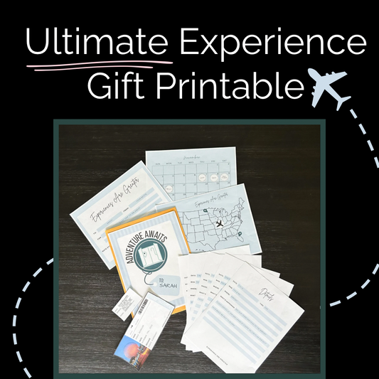 Ultimate Experience Gift Printable